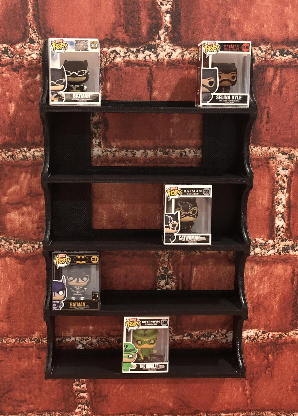 Wall Mounted Display For Individual Funko BITTY Pops