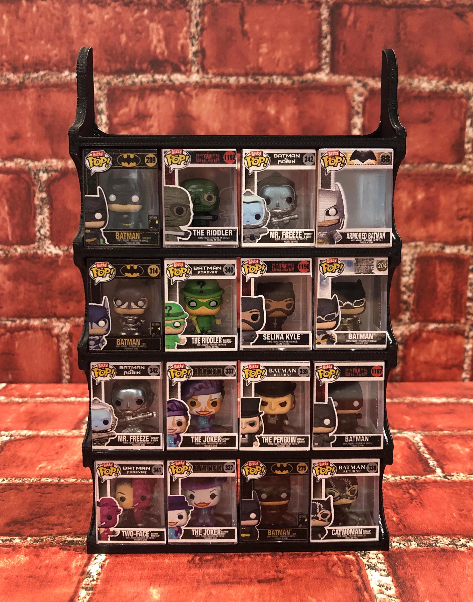 Wall Mounted Display For Individual Funko BITTY Pops