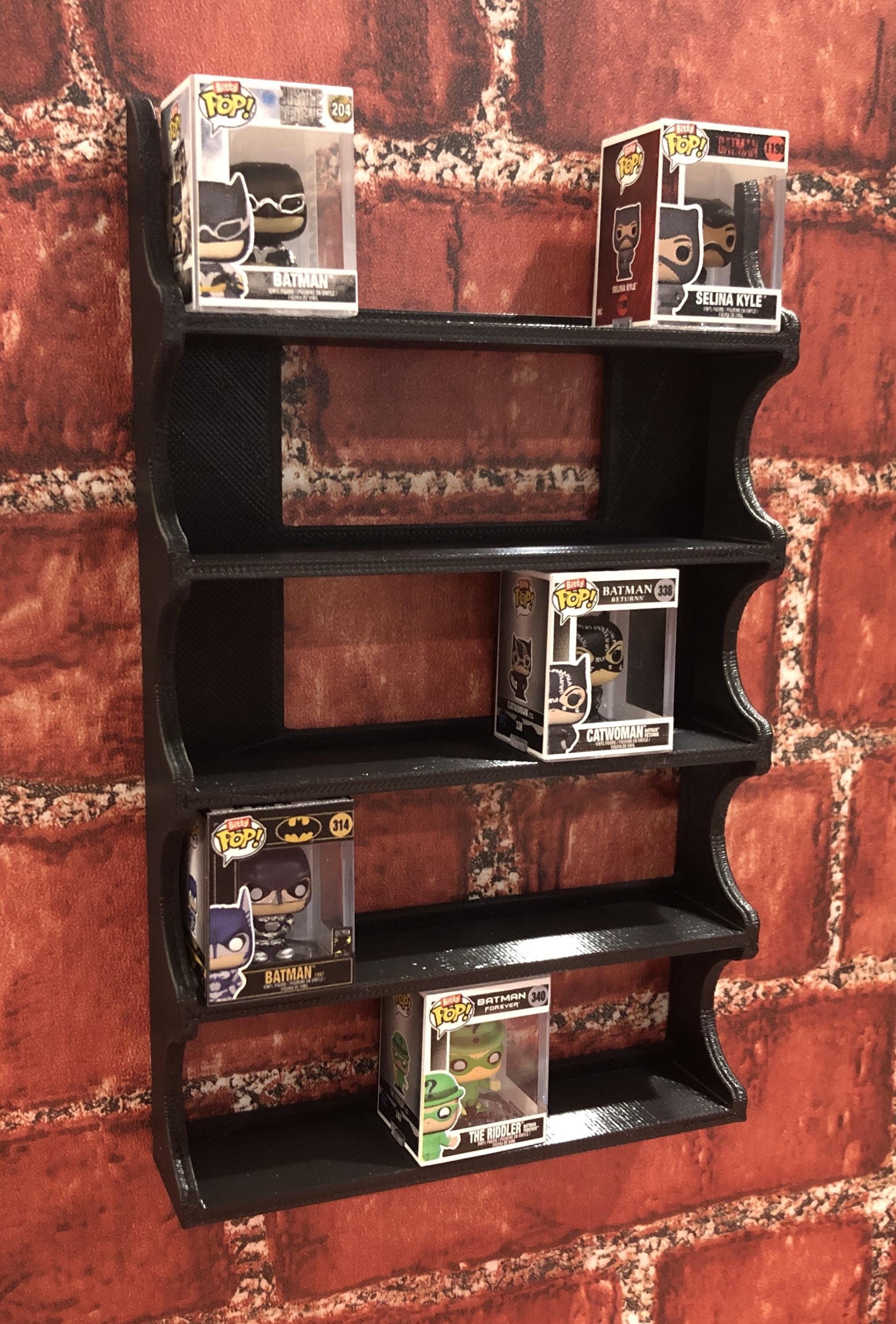Wall Mounted Display For Individual Funko BITTY Pops