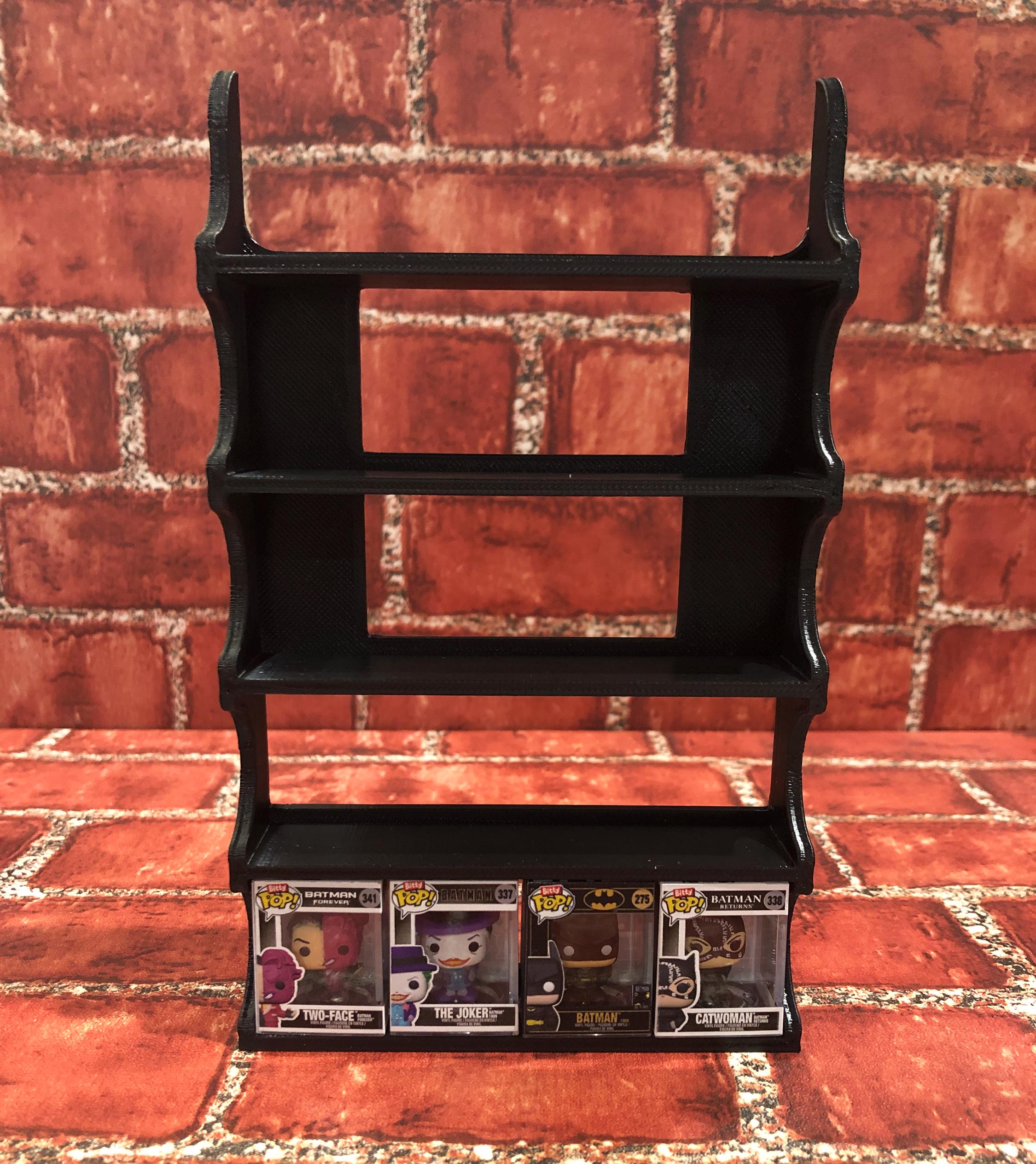 Wall Mounted Display For Individual Funko BITTY Pops