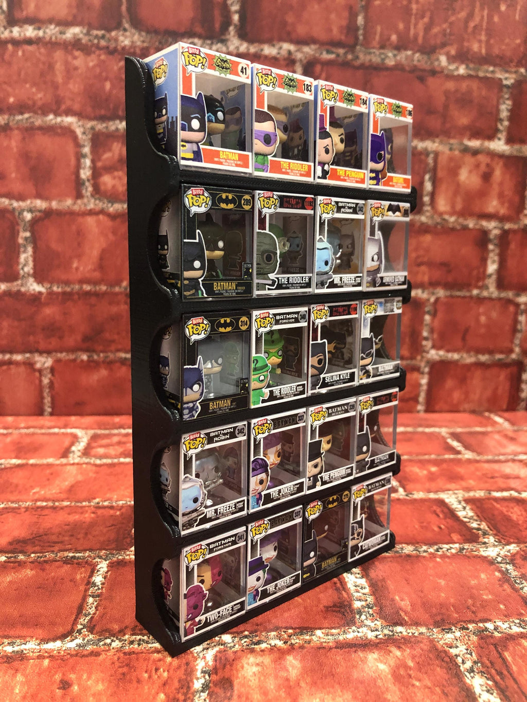 Wall Mounted Display For Individual Funko BITTY Pops