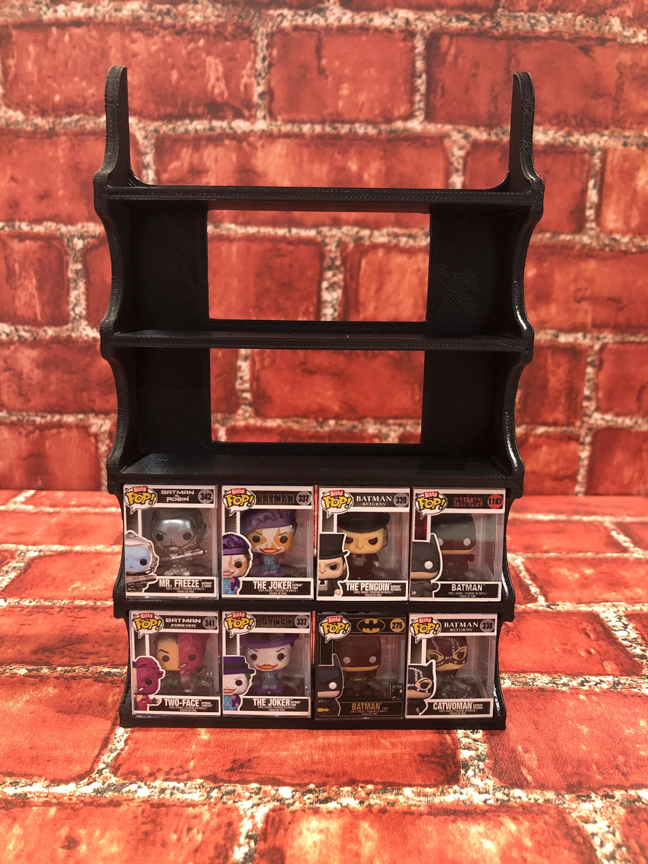 Wall Mounted Display For Individual Funko BITTY Pops